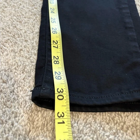 PAIGE Hoxton Ultra Skinny Classic Black Stretch Denim Women’s Jeans - Picture 5 of 7